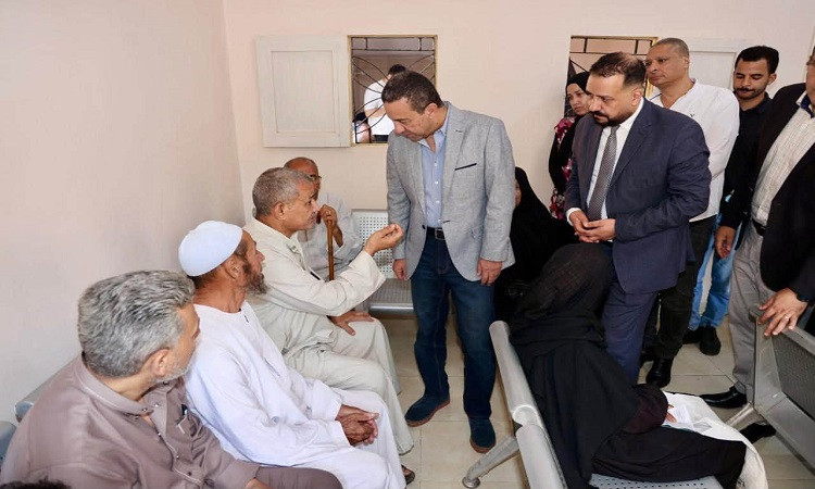 محافظ المنوفية يفتتح المجمع الطبي الشامل بسنتريس