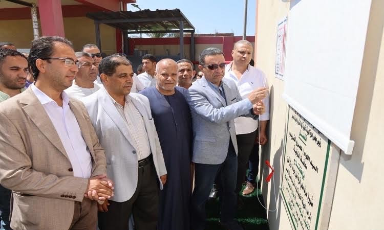 محافظ المنوفية يفتتح مشروعات صرف صحي منيل جويدة وكفرالفرعونية وشنواي