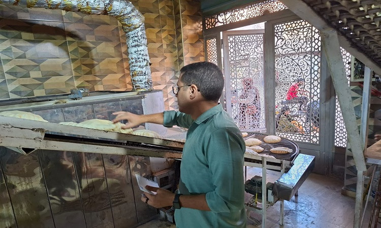 تحرير 34 محضرًا خلال حملات رقابية لضبط منظومة الخبز المدعم بالغربية