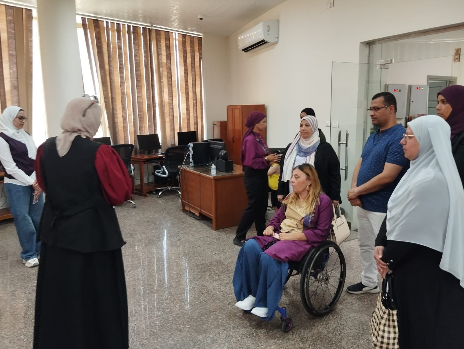 ايمان كريم في مكتبة عزبة البرج