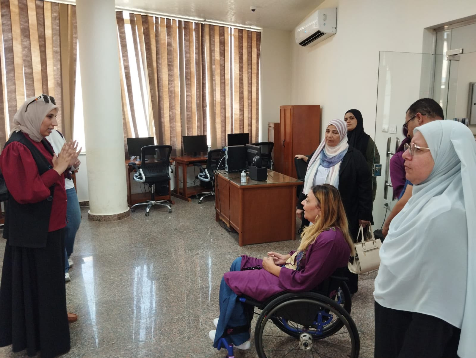 ايمان كريم في مكتبة عزبة البرج