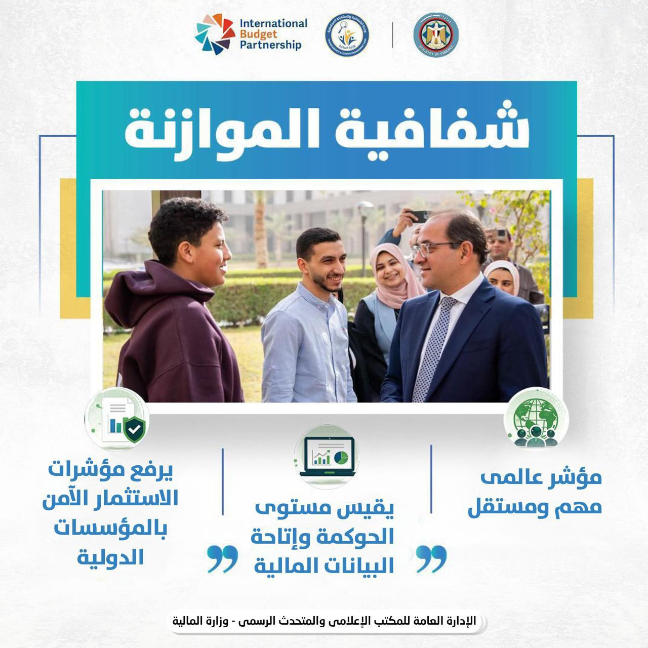 انفوجراف شفافية الموازنة