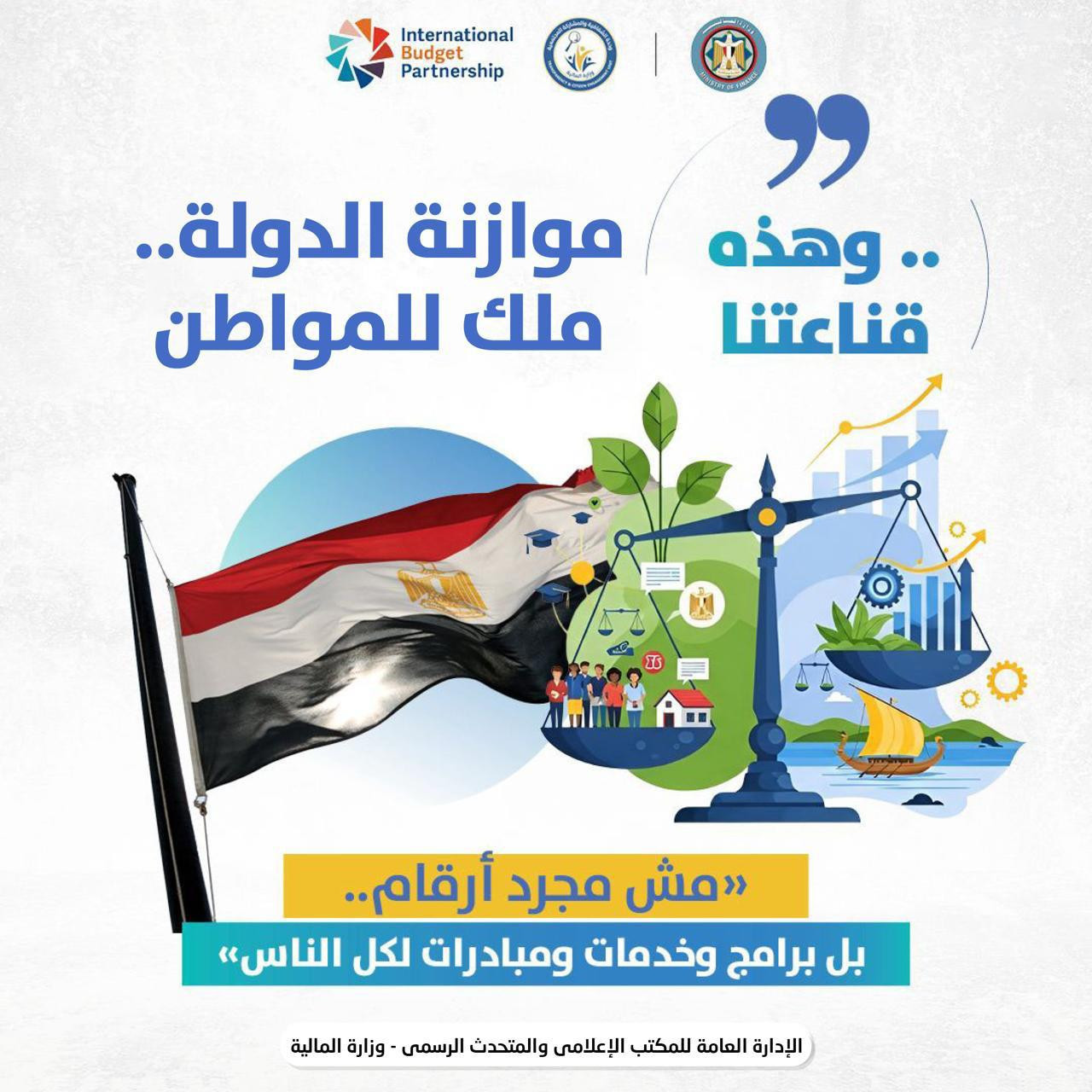 انفوجراف شفافية الموازنة