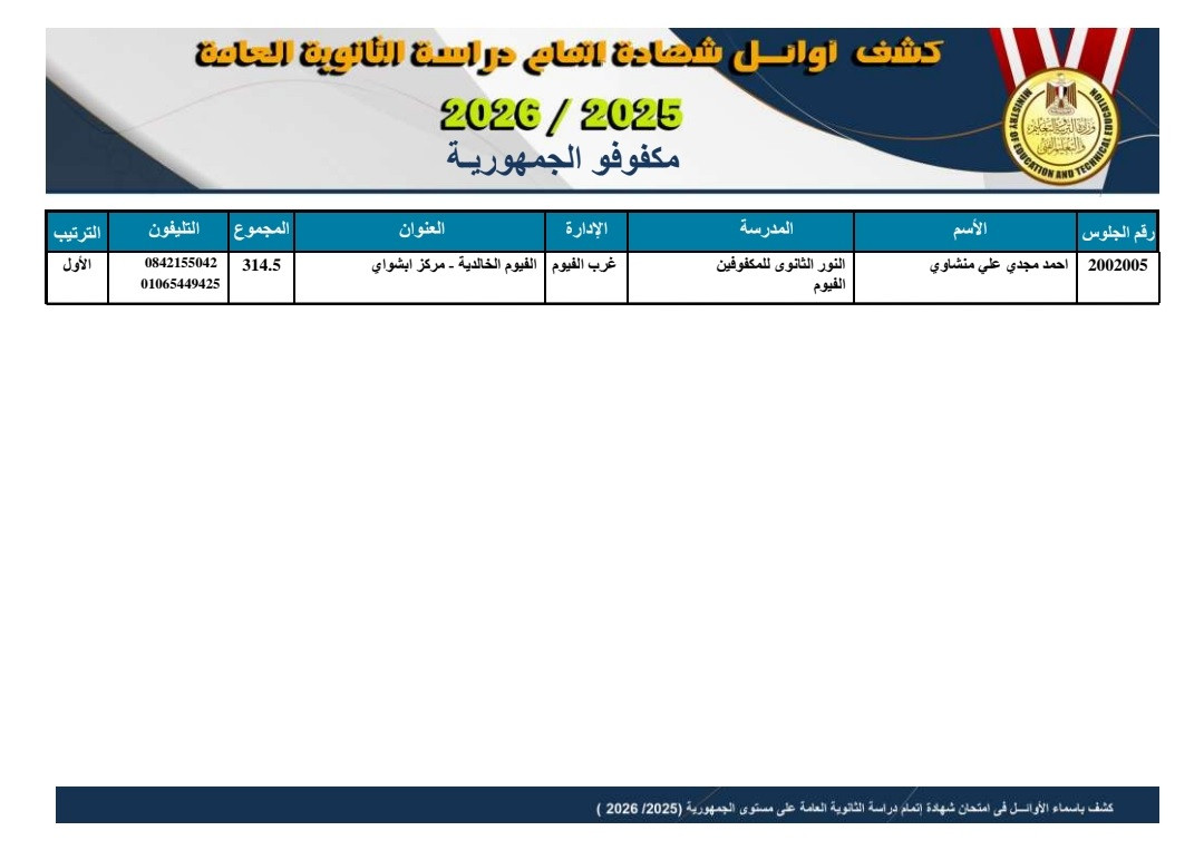 اوائل