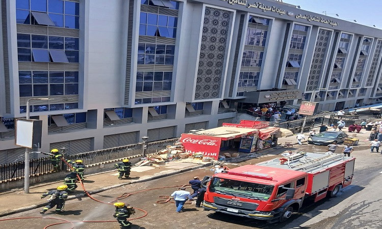 محافظة القاهرة:إطفاء حريق محدود بتكييف مستشفى التأمين الصحي شرق مدينة