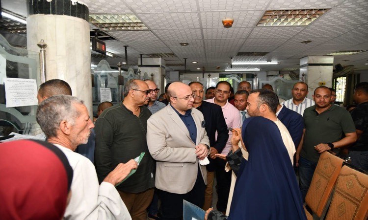 محافظ الفيوم يتفقد المركزالتكنولوجي بسنورس لمتابعة ملفات التصالح