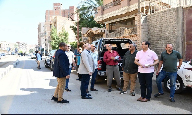 جولة ميدانية مفاجئة لمحافظ الفيوم بمدينة سنورس