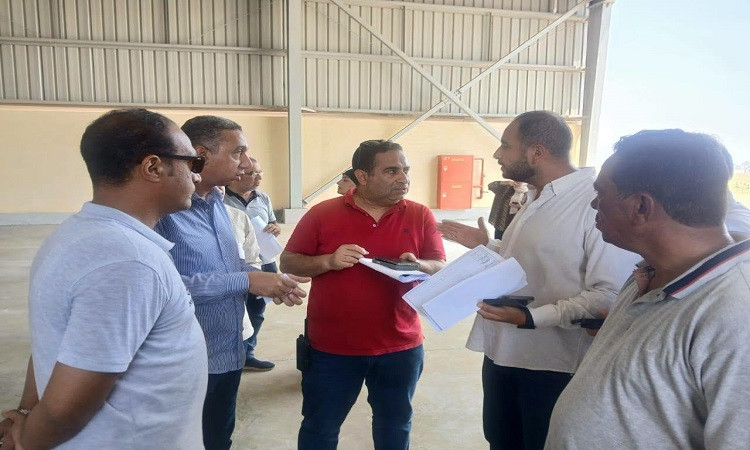 &nbsp;بدء إجراءات استلام المحطة الوسيطة بكفر الحمام بالقليوبية