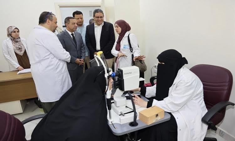 محافظ المنوفية يتفقد مبنى مستشفى الرمد الجديد بشبين الكوم