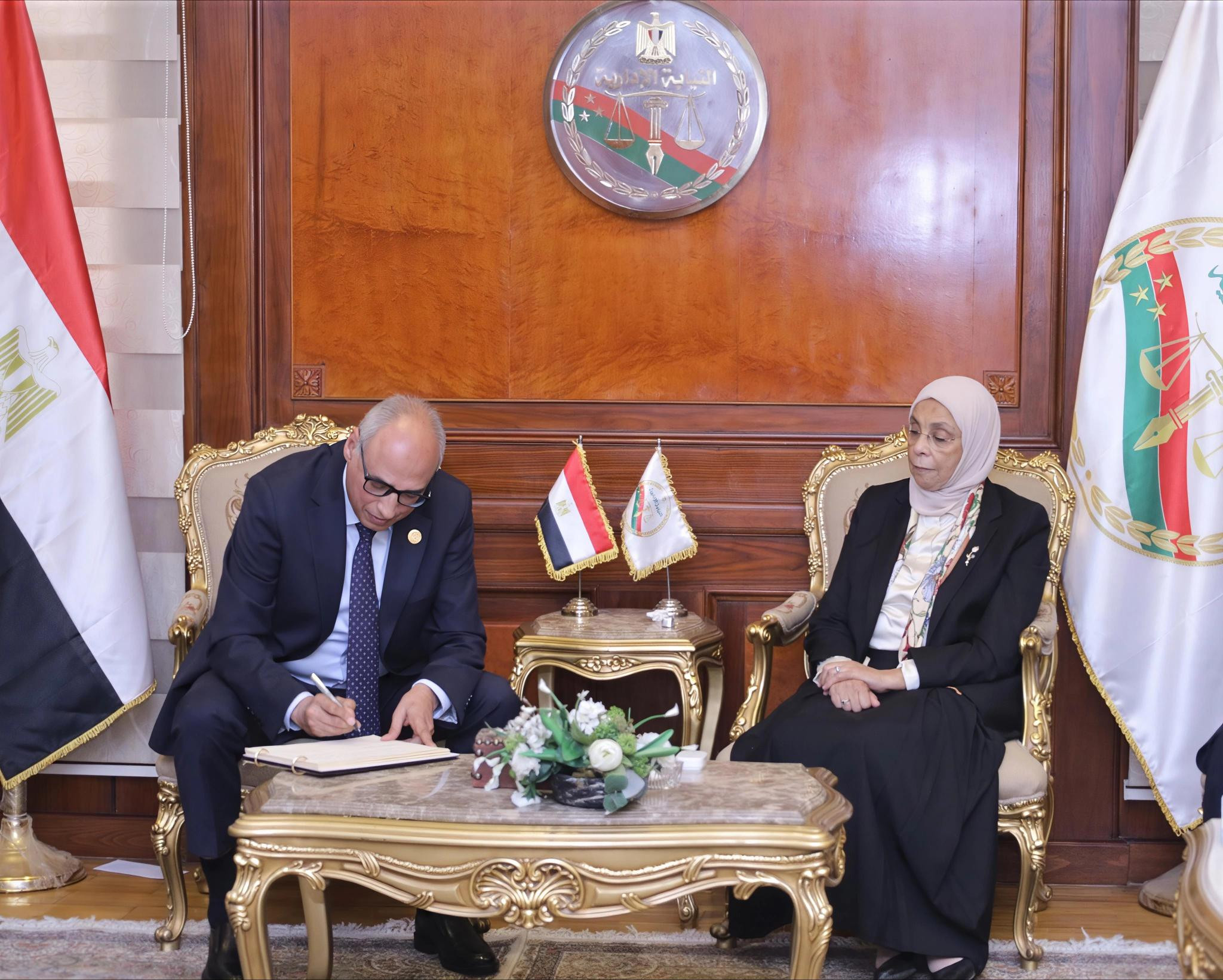 رئيسة النيابة الإدارية