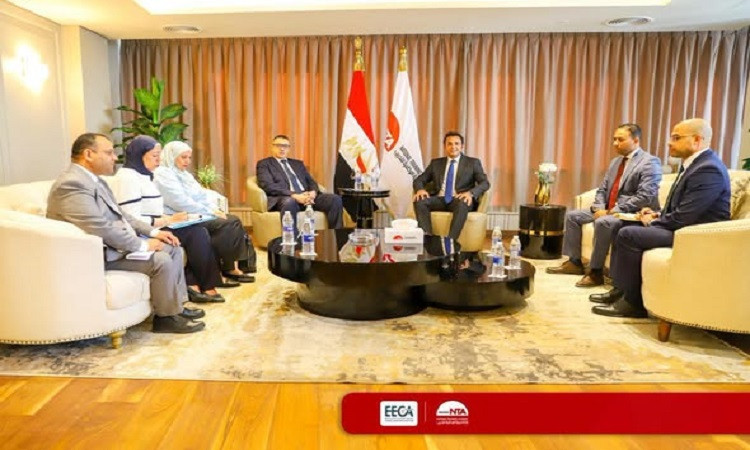 رئيس هيئة المعارض يبحث مع الأكاديمية الوطنية للتدريب تطوير الموارد الب