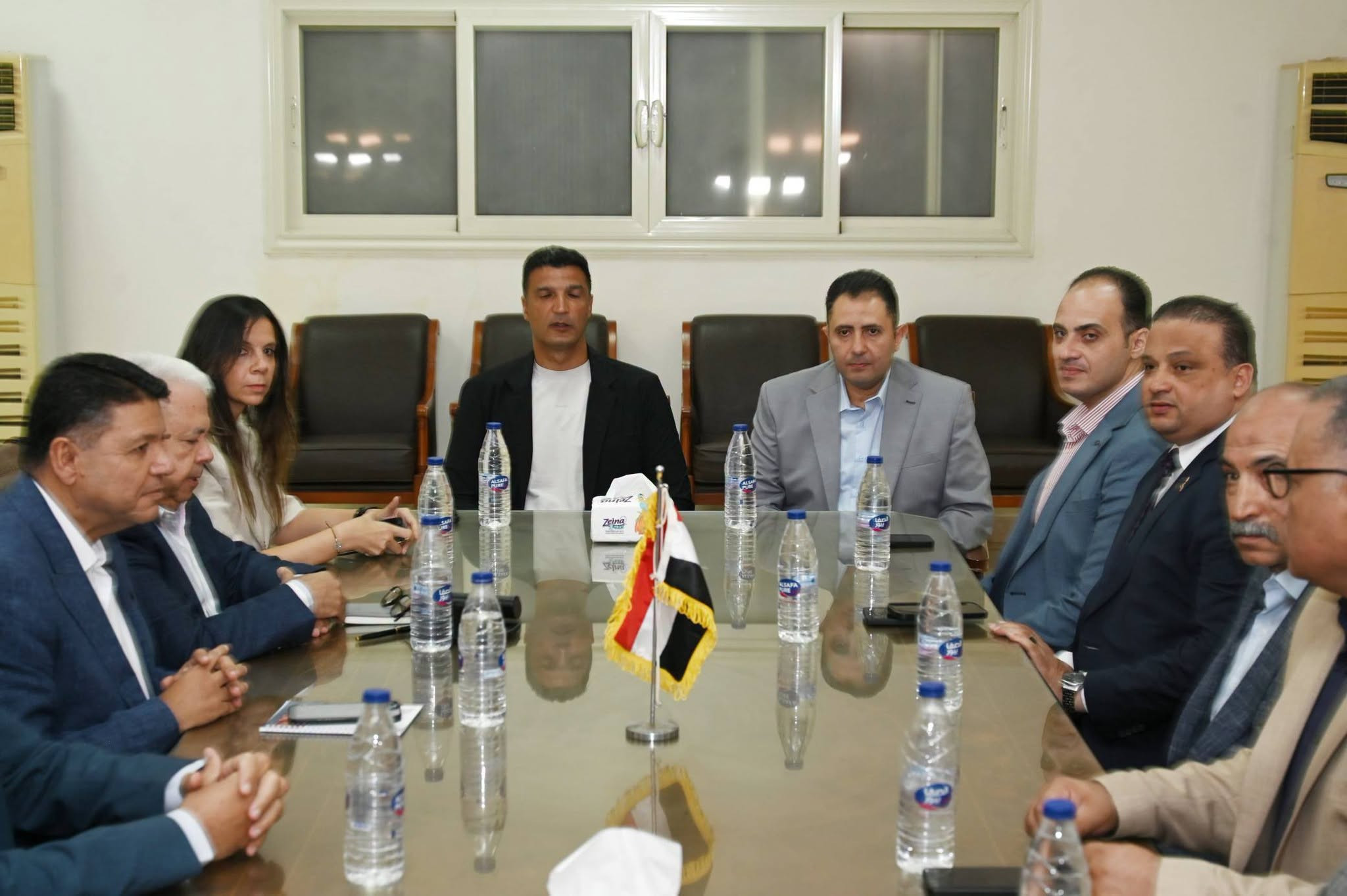 وزير الصناعة ومحافظ دمياط