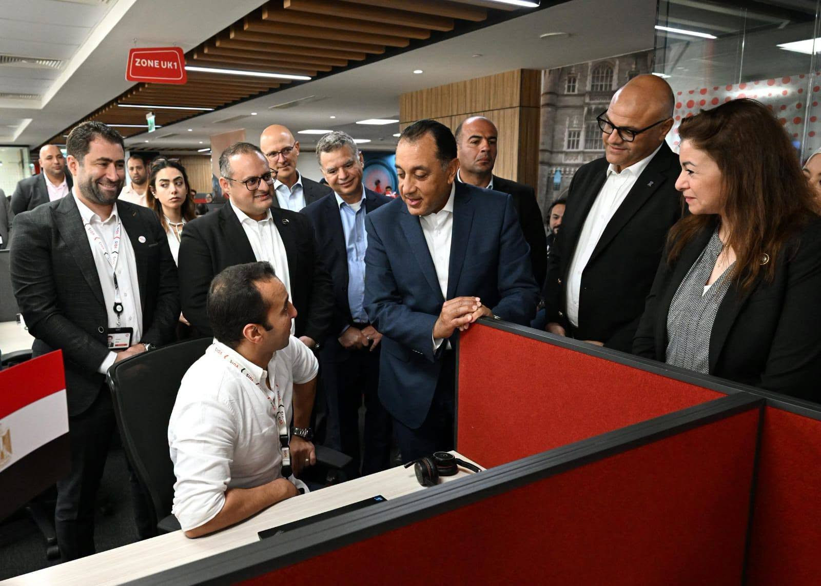 مدبولي في فودافون