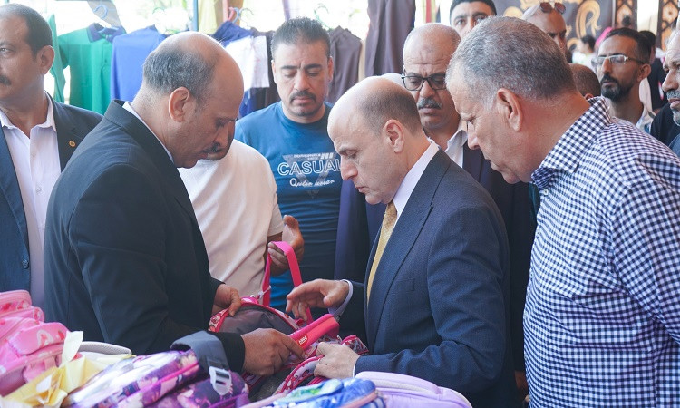 محافظ الغربية يفتتح معرض