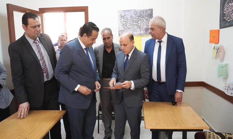 محافظ الغربية يفتتح مدرسة عبد الرحمن بن عوف بقرية شبرا قاص