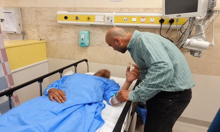 حالات المعتمرين المصريين المصابين في الحادث المرورى