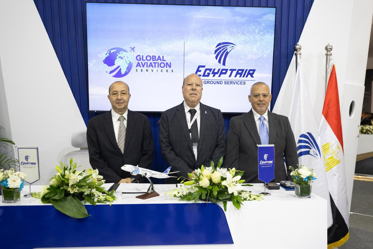 مصر للطيران للخدمات الأرضية تعزز توسعها بعقد جديد مع Global Aviation S