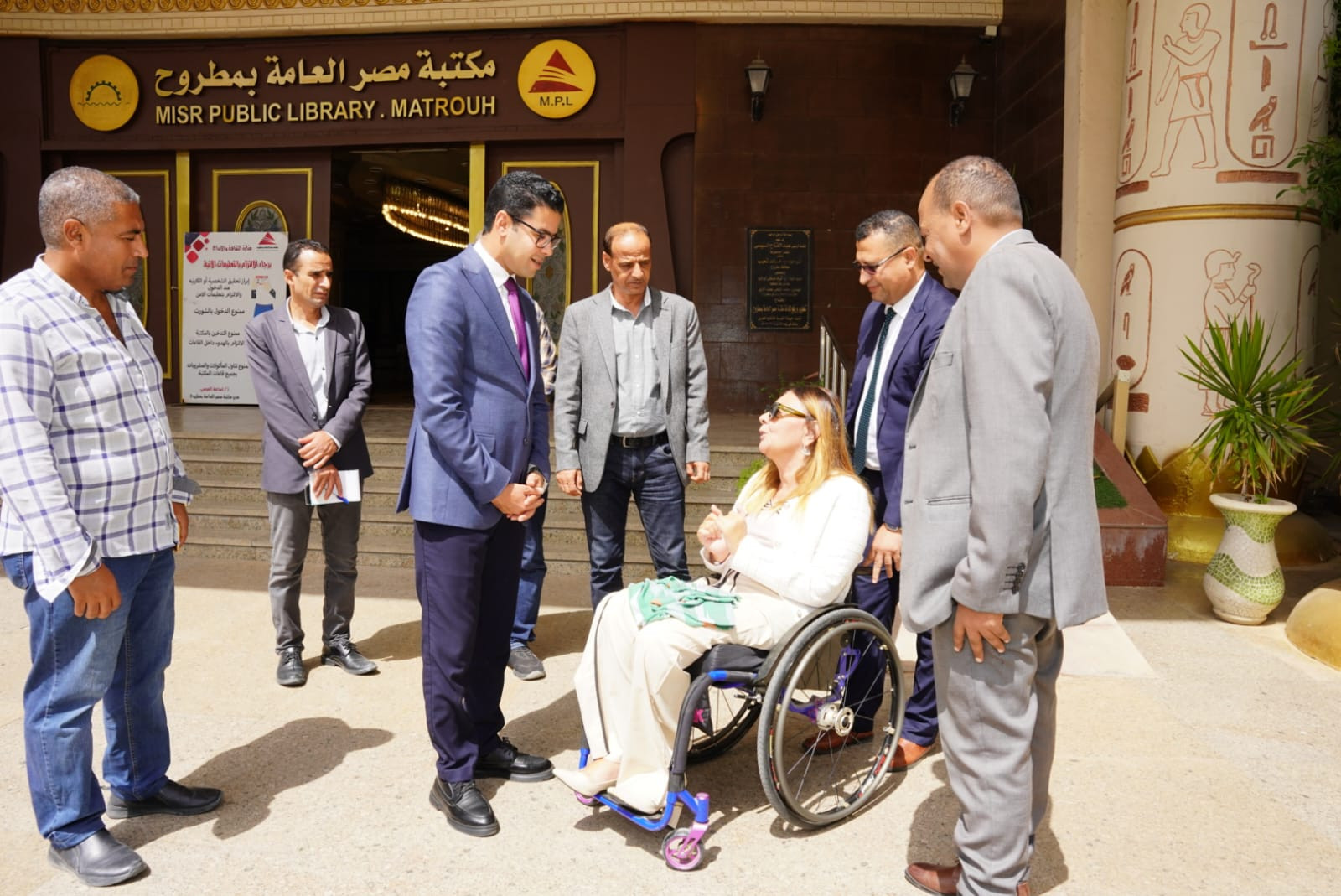 د. ايمان كريم تبحث في مطروح إجراءات تيسير الخدمات لذوي الإعاقة وتعزيز