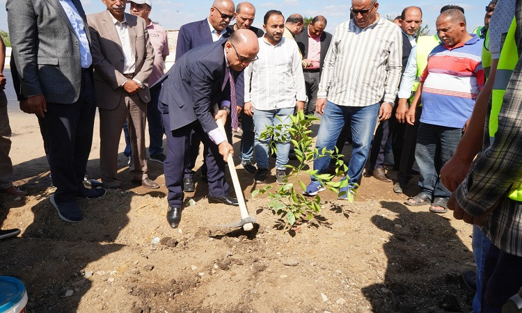 محافظ الغربية يدشن المرحلة الخامسة من المبادرة الرئاسية 