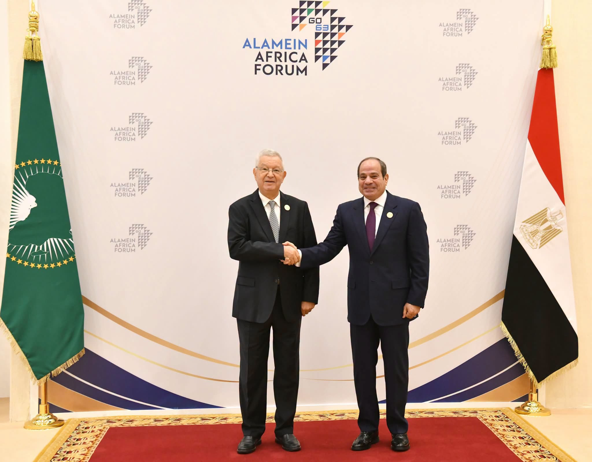 الرئيس السيسي يفتتح
