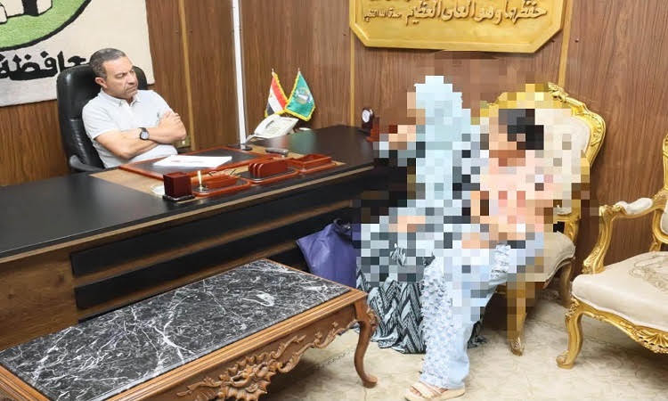 محافظ المنوفية يأمر بصرف مساعدة مالية لطفلة مريضة