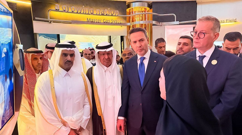 وزير الطاقة السعودي ووزيرا البترول والكهرباء