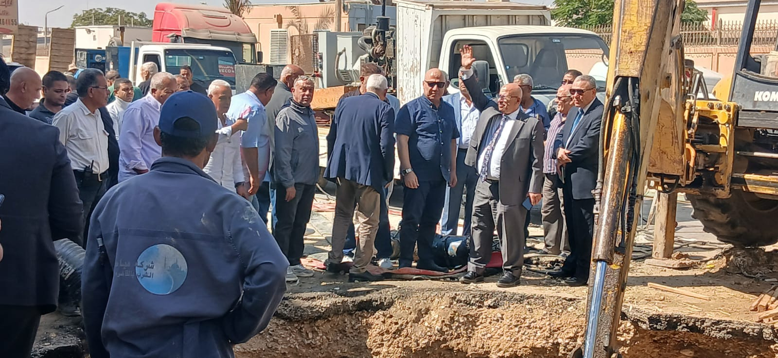 اصلاح خط المياة