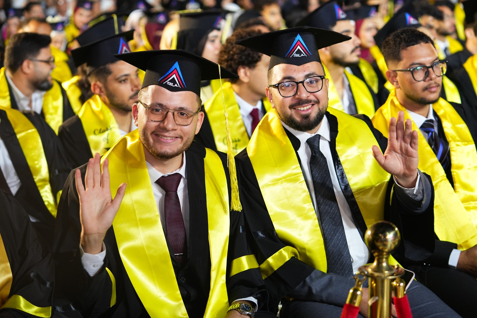 وزير العمل يشهد حفل التخرج السنوي لأكاديمية الشروق ويوجه رسالة للخريجي