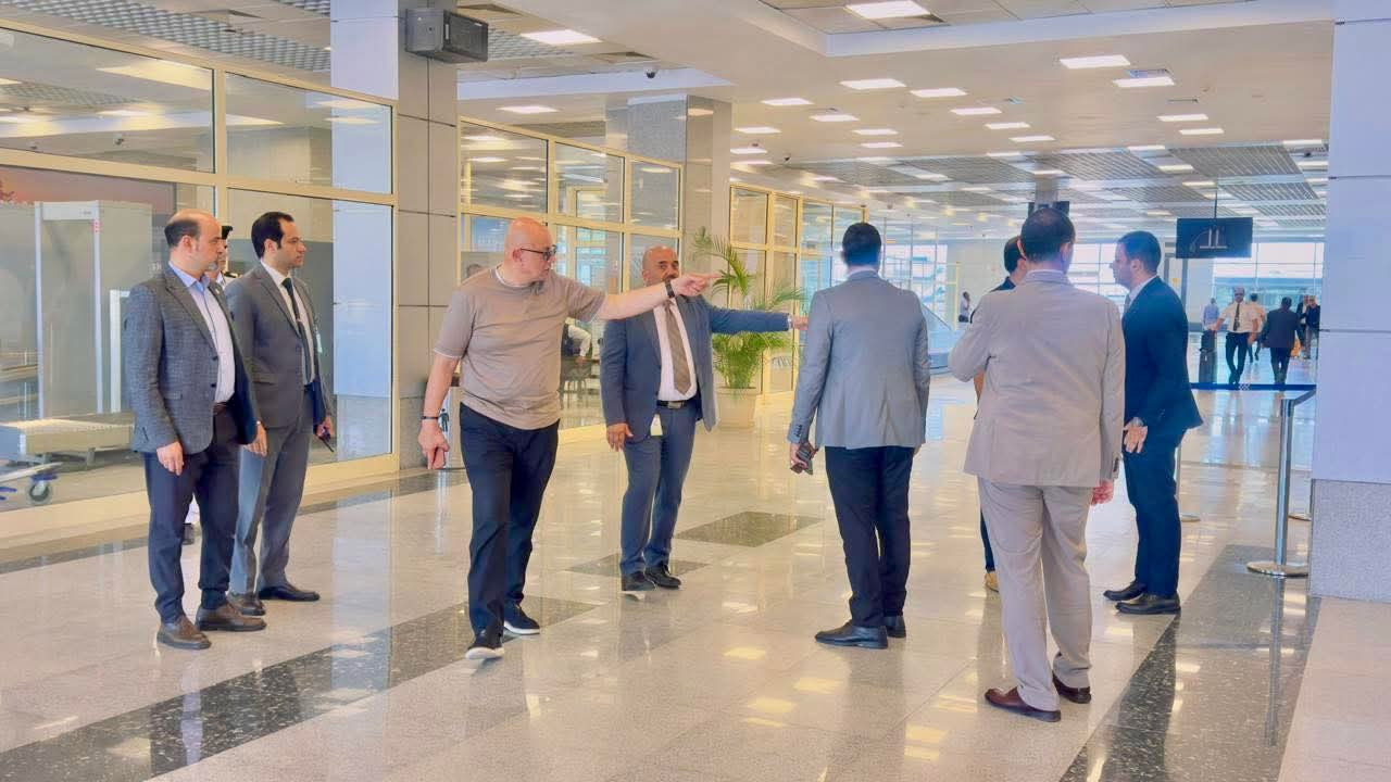 النشار يتابع توسعات مطار الغردقة الدولي لمواكبة نمو حركة الركاب