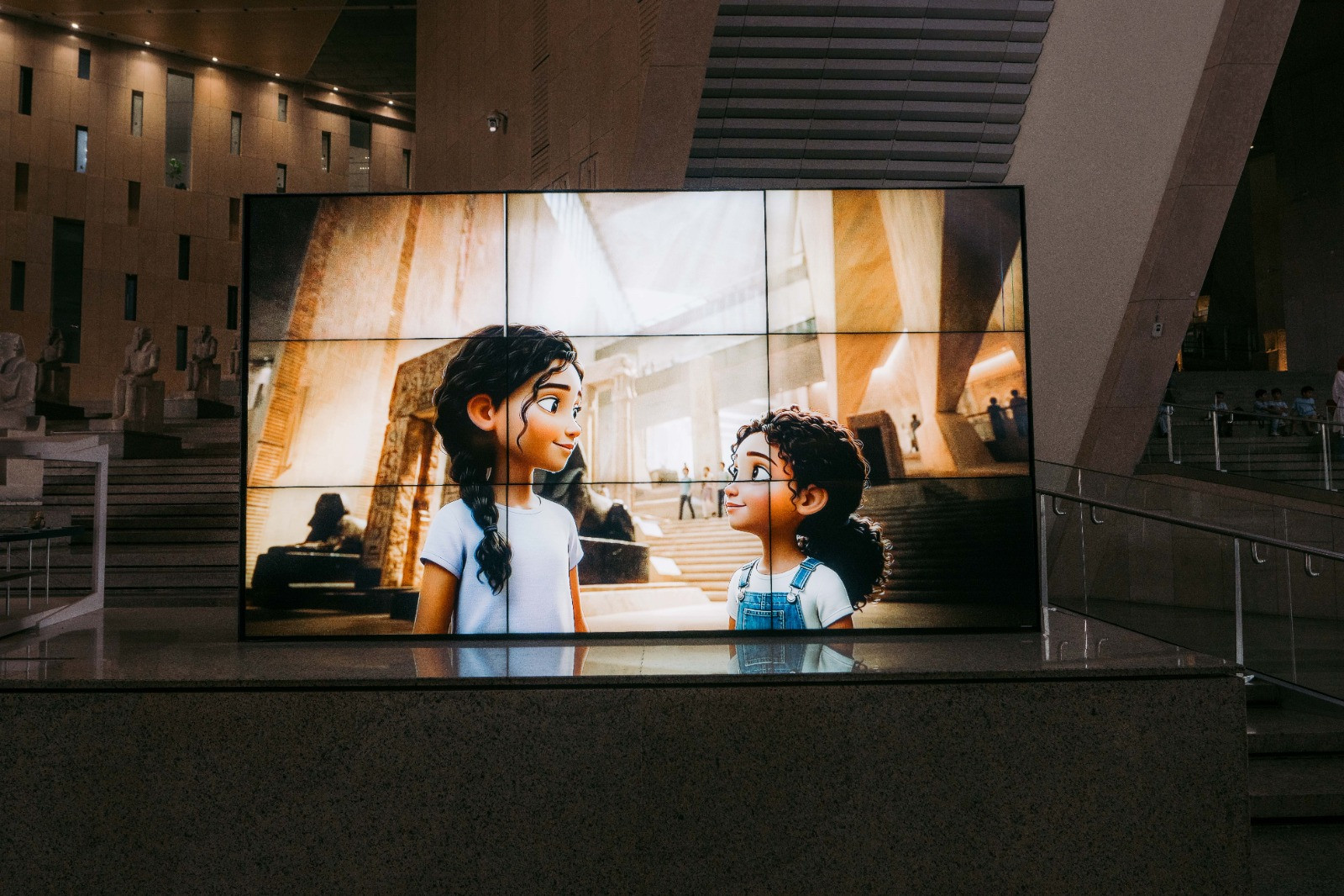 فيلم كارتون المتحف الكبير