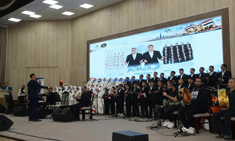 محافظ القليوبية يشهدان احتفالية جامعة بنها بذكرى انتصارات أكتوبر المجي