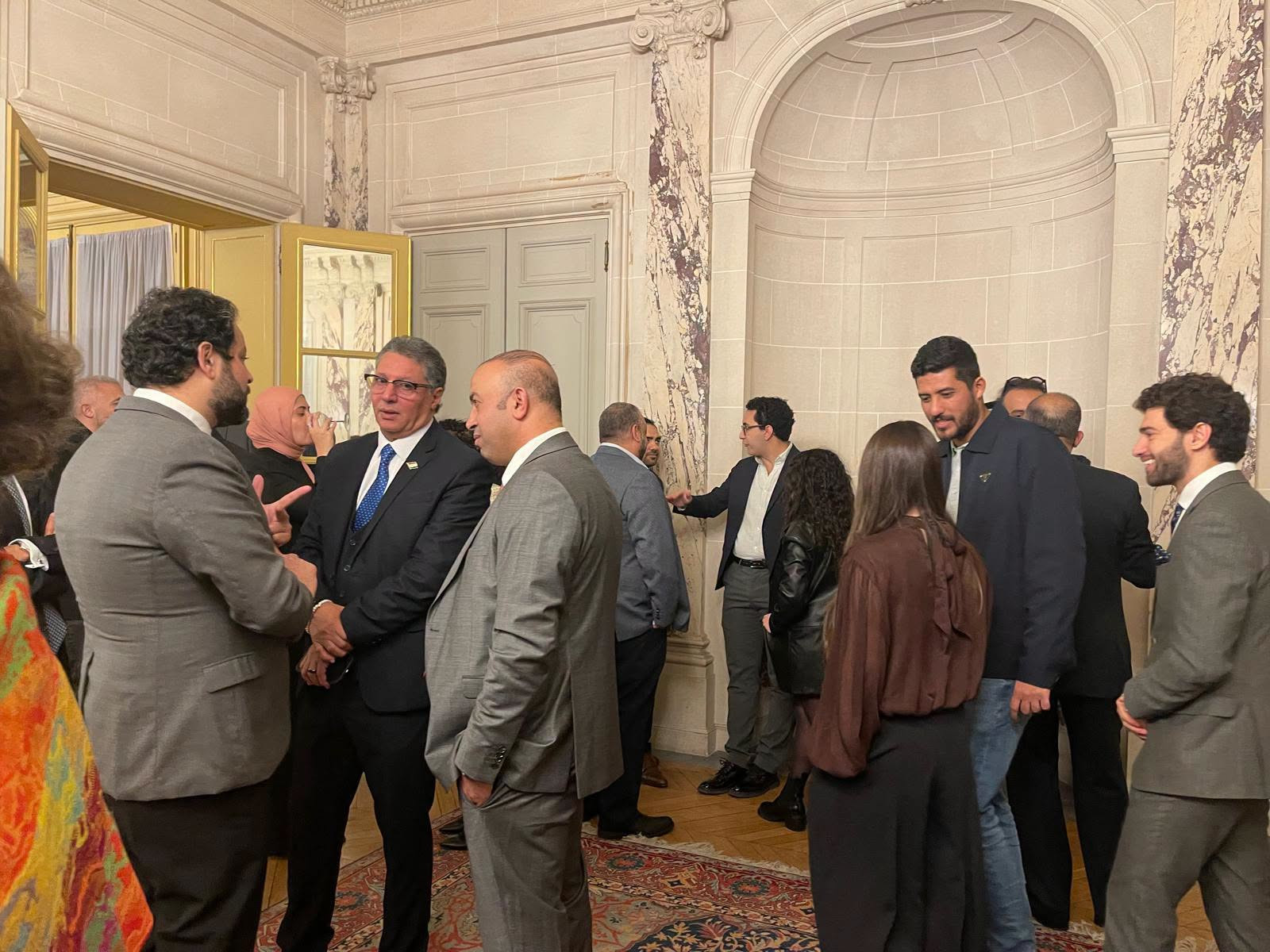 السفير المصري بفرنسا