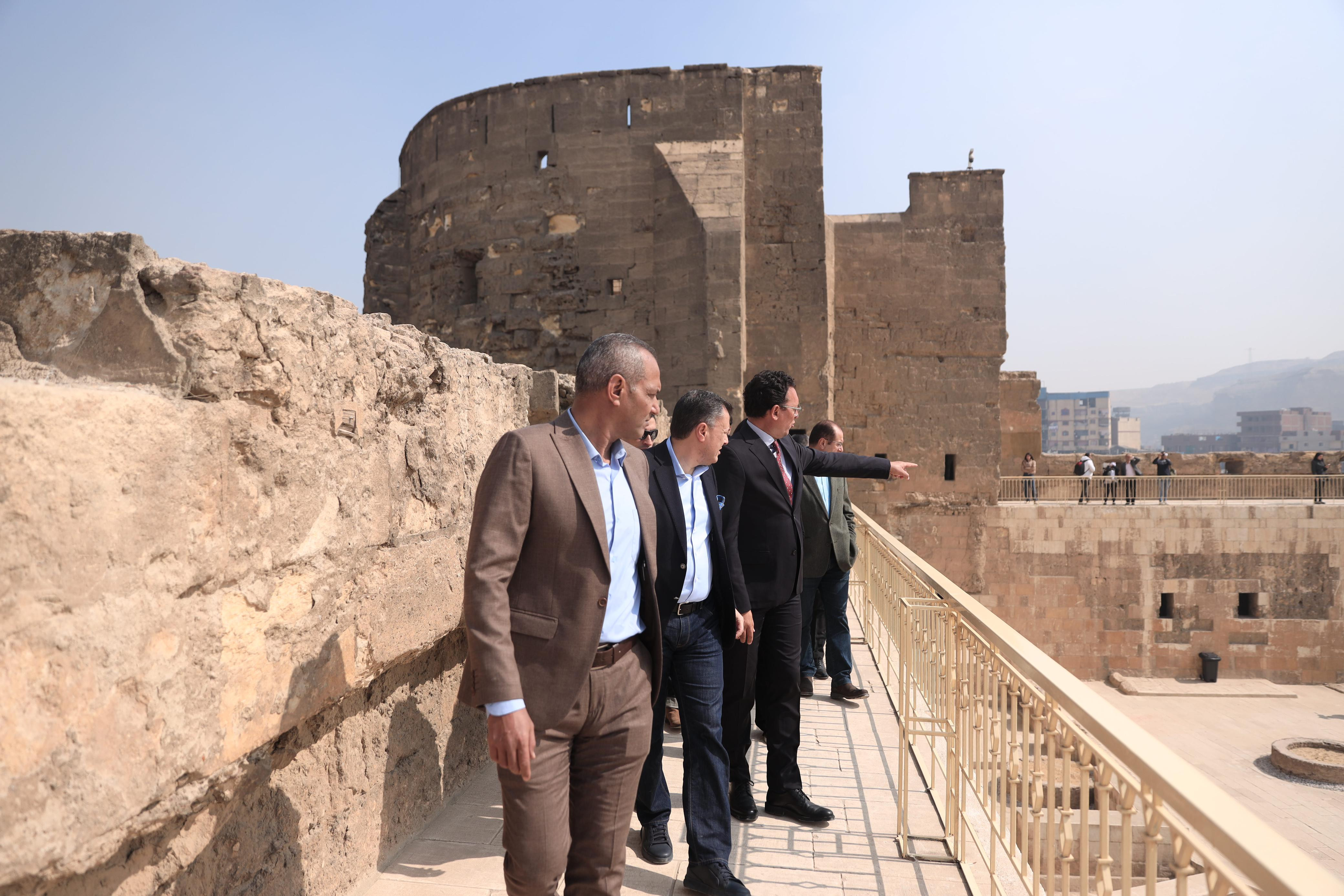 برج الرملة والحداد بقلعة صلاح الدين