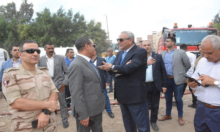 محافظ الغربية ومدير الأمن2