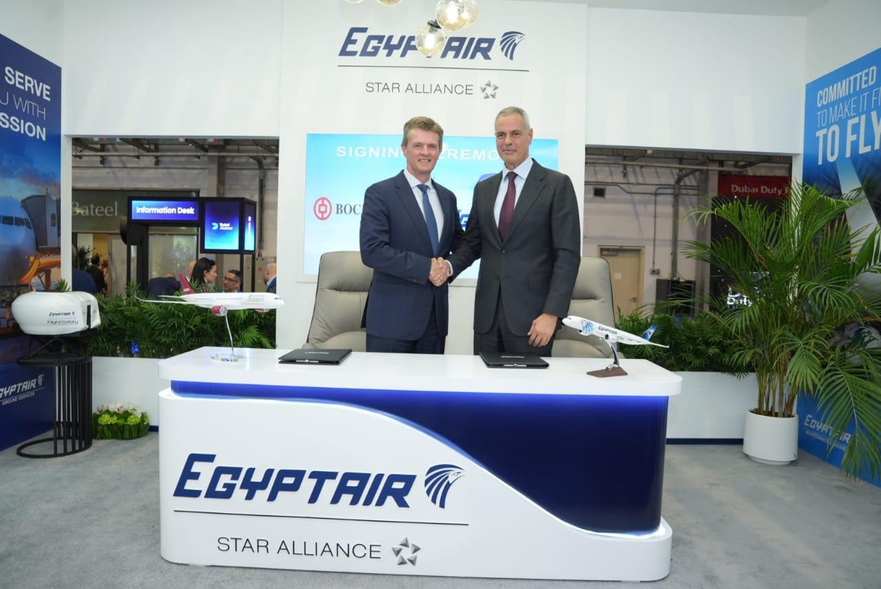 توقيع اتفاقية مصر للطيران